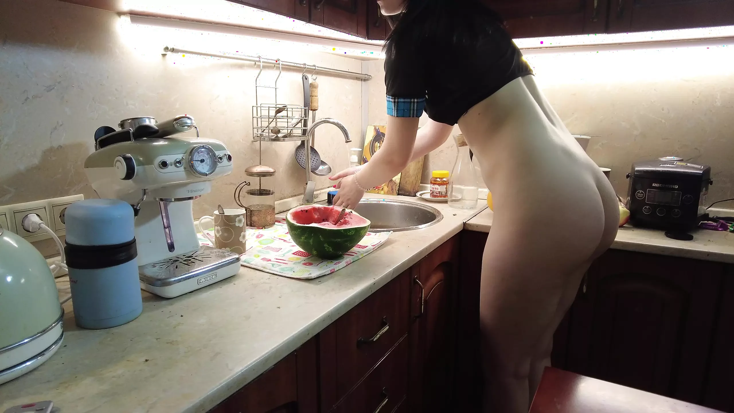 Fat and Hairy Stepdad Fucking My Wet Pussy